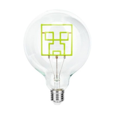 Żarówka LED Neon Minecraft Creeper