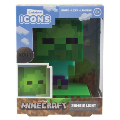 Lampa Minecraft 3D Icon Light Zombie