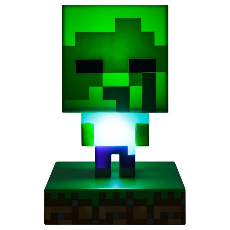 Lampa Minecraft 3D Icon Light Zombie