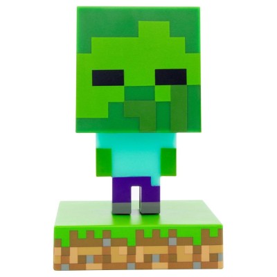 Lampa Minecraft 3D Icon Light Zombie