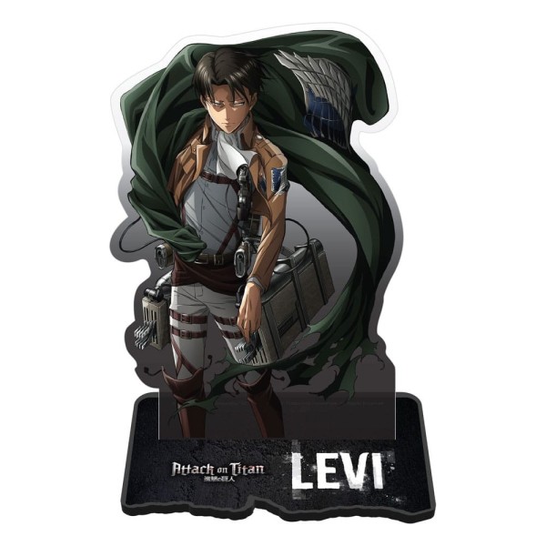 Minifigurki Attack on Titan Acryl Levi Battle-Ready 18 cm