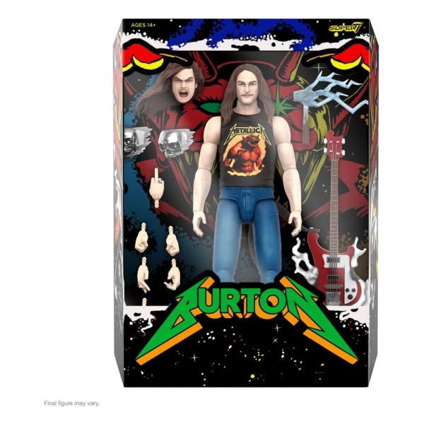 Figurka Metallica Ultimates Wave 2 Cliff Burton 18 cm