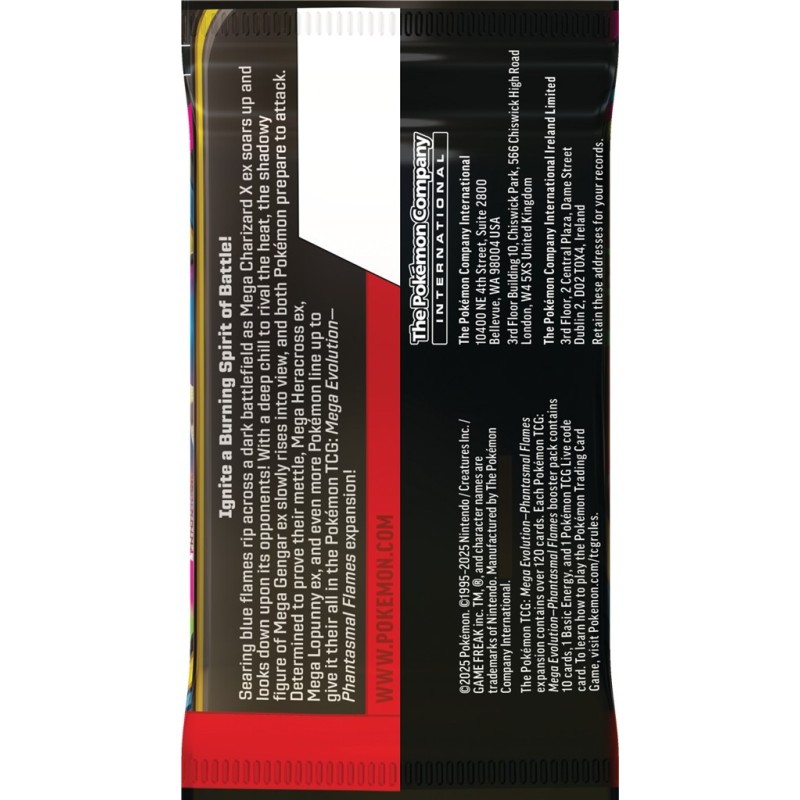 Pokémon TCG: Mega Evolution - Phantasmal Flames Booster