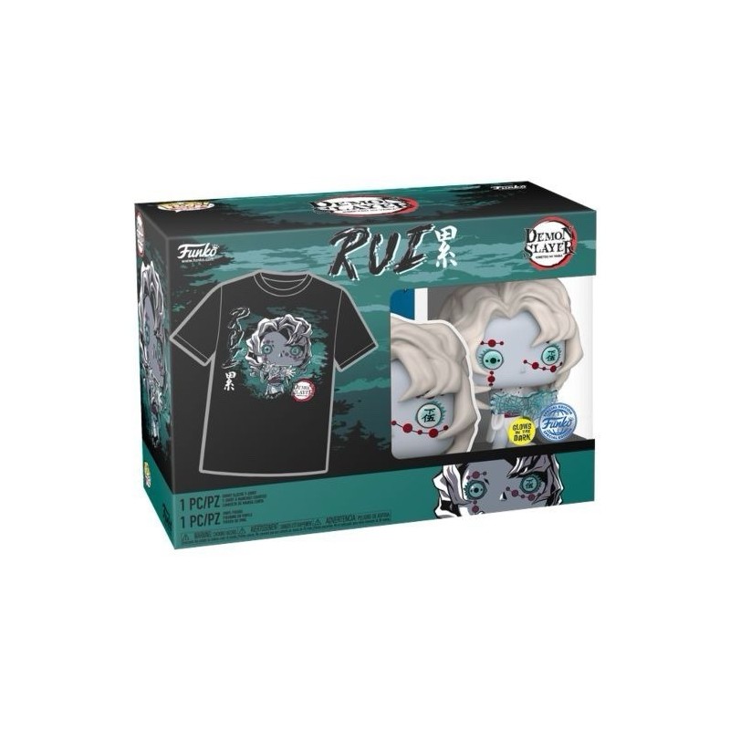 Figurka Funko POP! Demon Slayer Rui (Glow In The Dark) nr 1307 + koszulka M