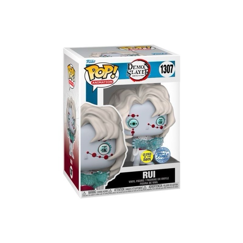 Figurka Funko POP! Demon Slayer Rui (Glow In The Dark) nr 1307 + koszulka L