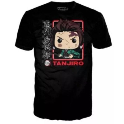 Figurka Funko POP! Demon Slayer Tanjiro Kamado nr 867 + koszulka L