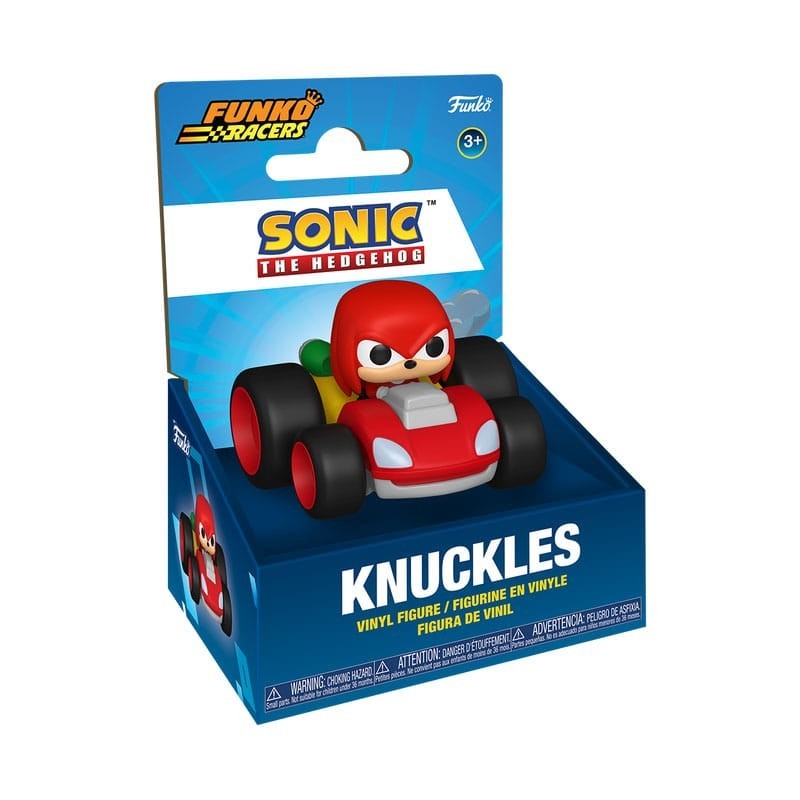 Minifigurka Sonic The Hedgehog Super Racers Diecast Knuckles 5 cm