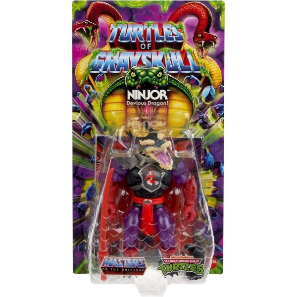 Figurka Masters of the Universe TMNT:Turtles of Grayskull Mutated Ninjor 14 cm