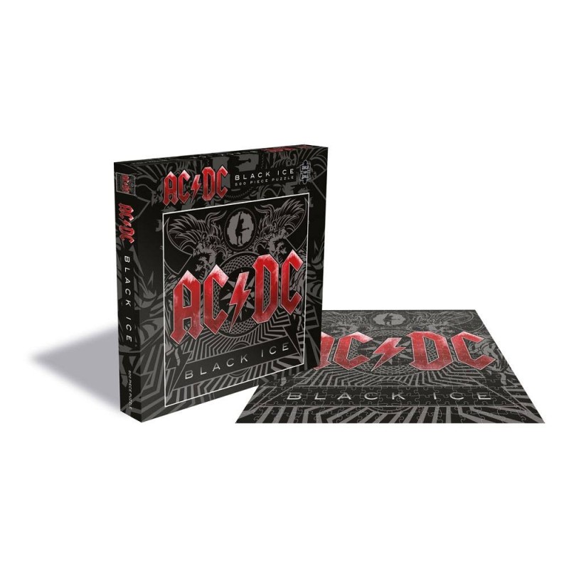 Puzzle AC/DC Rock Saws Jigsaw Black Ice 500 elementów
