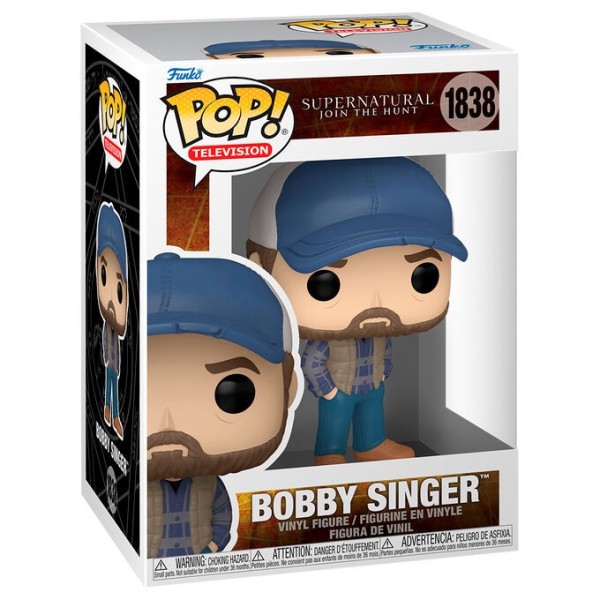 Figurka Funko POP! Supernatural Join the Hunt Bobby Singer nr 1838