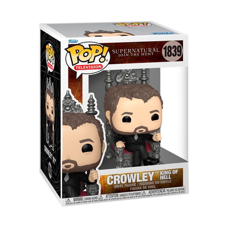 Figurka Funko POP! Premium Supernatural Join the Hunt Death Crowley King of Hell nr 1839
