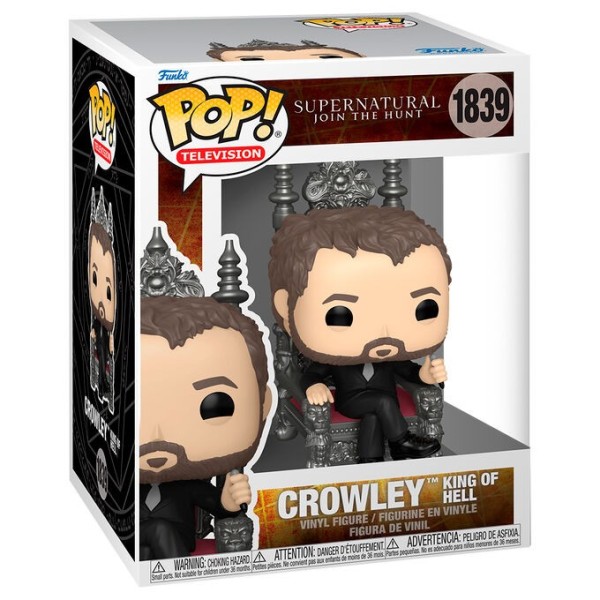Figurka Funko POP! Premium Supernatural Join the Hunt Death Crowley King of Hell nr 1839