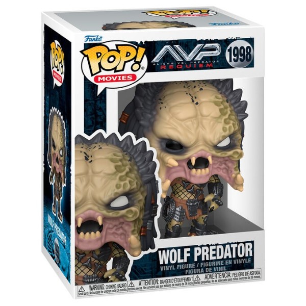 Figurka Funko POP! Alien vs Predator Requiem Wolf Predator nr 1998
