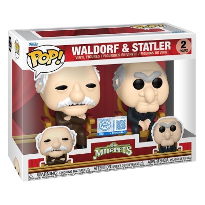 The Muppets POP! Television Vinyl Figures 2-Pack Waldorf & Statler