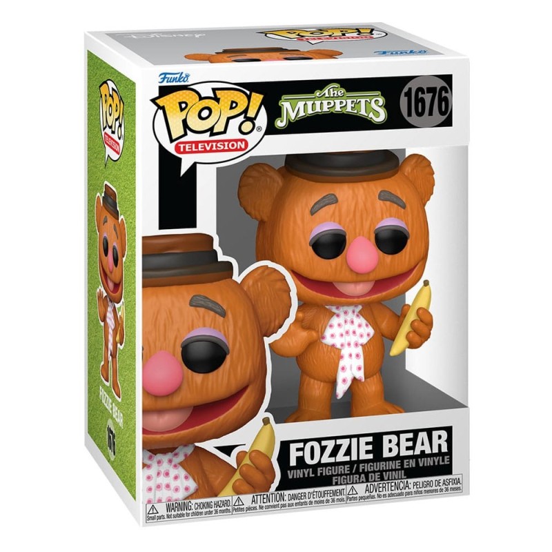 The Muppets POP! Television Vinyl Figure Fozzie Bear 1676