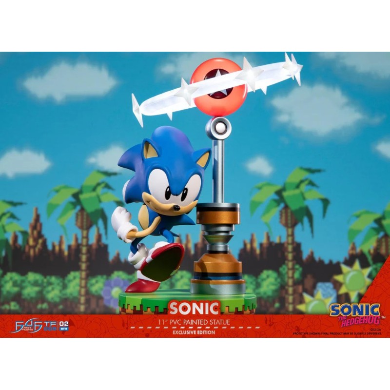 Statuetka Sonic the Hedgehog: Sonic Collector's Edition PVC 27 cm