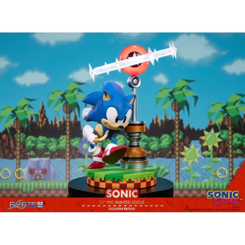 Statuetka Sonic the Hedgehog: Sonic Collector's Edition PVC 27 cm