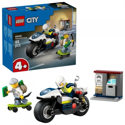 Klocki Lego City 60455 Pościg na motocyklu policyjnym