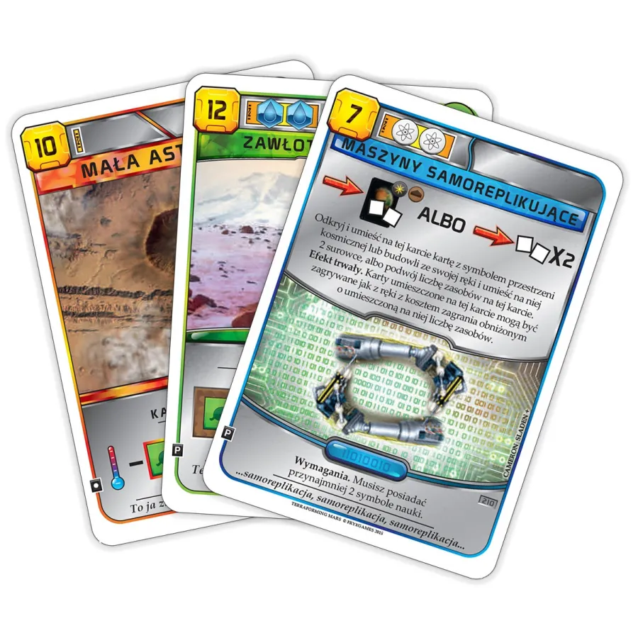 Terraformacja Marsa - Zestaw dodatkowy  2 (3 karty)