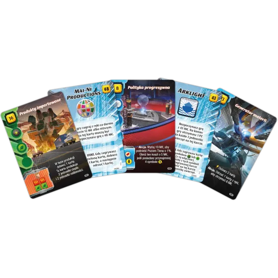 Terraformacja Marsa: Ekspedycja Ares - Zestaw dodatkowy 1 (17 kart)