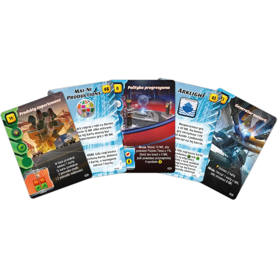 Terraformacja Marsa: Ekspedycja Ares - Zestaw dodatkowy 1 (17 kart)