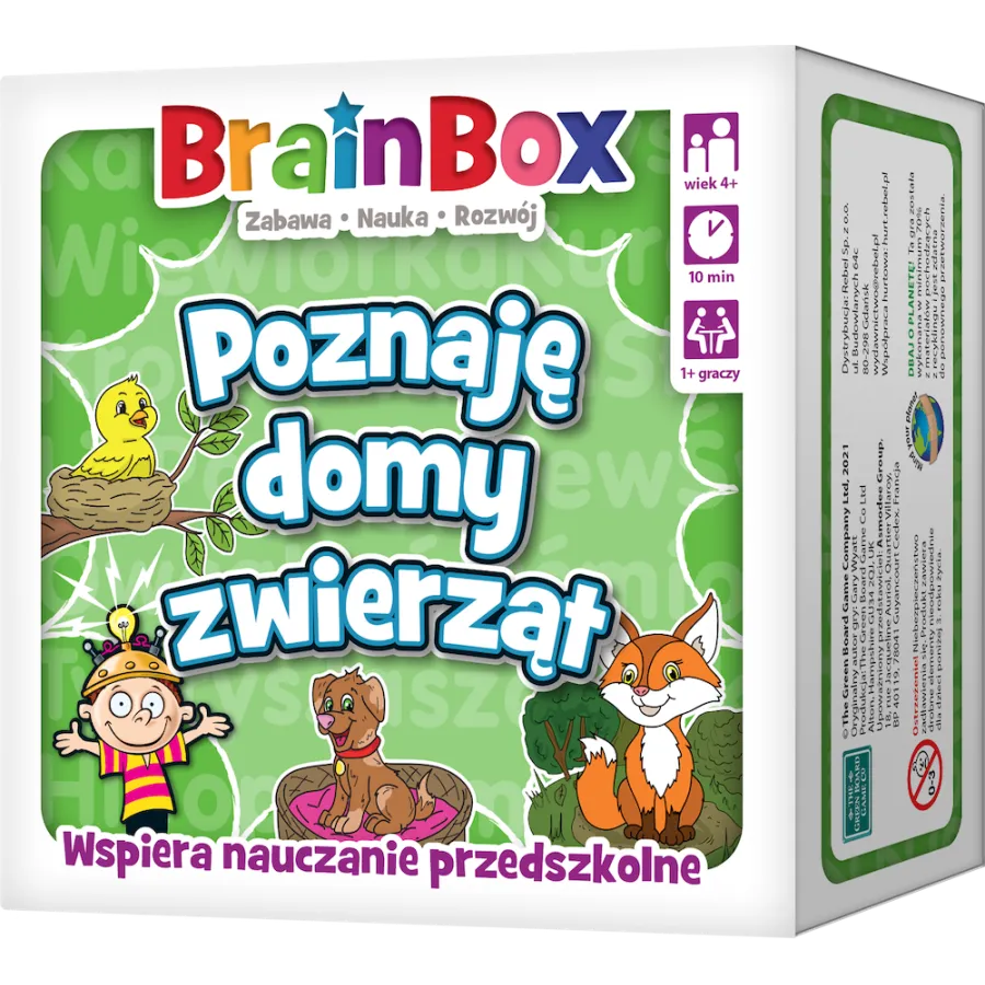 BrainBox - Poznaję domy zwierząt