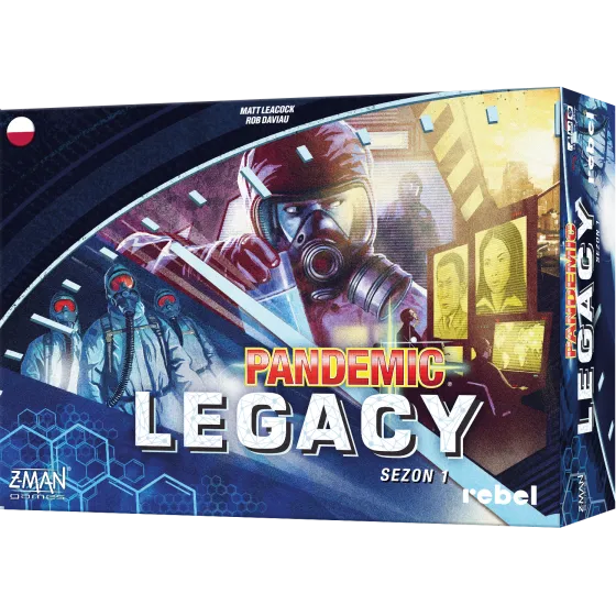 Pandemic Legacy: Sezon 1 (edycja niebieska)