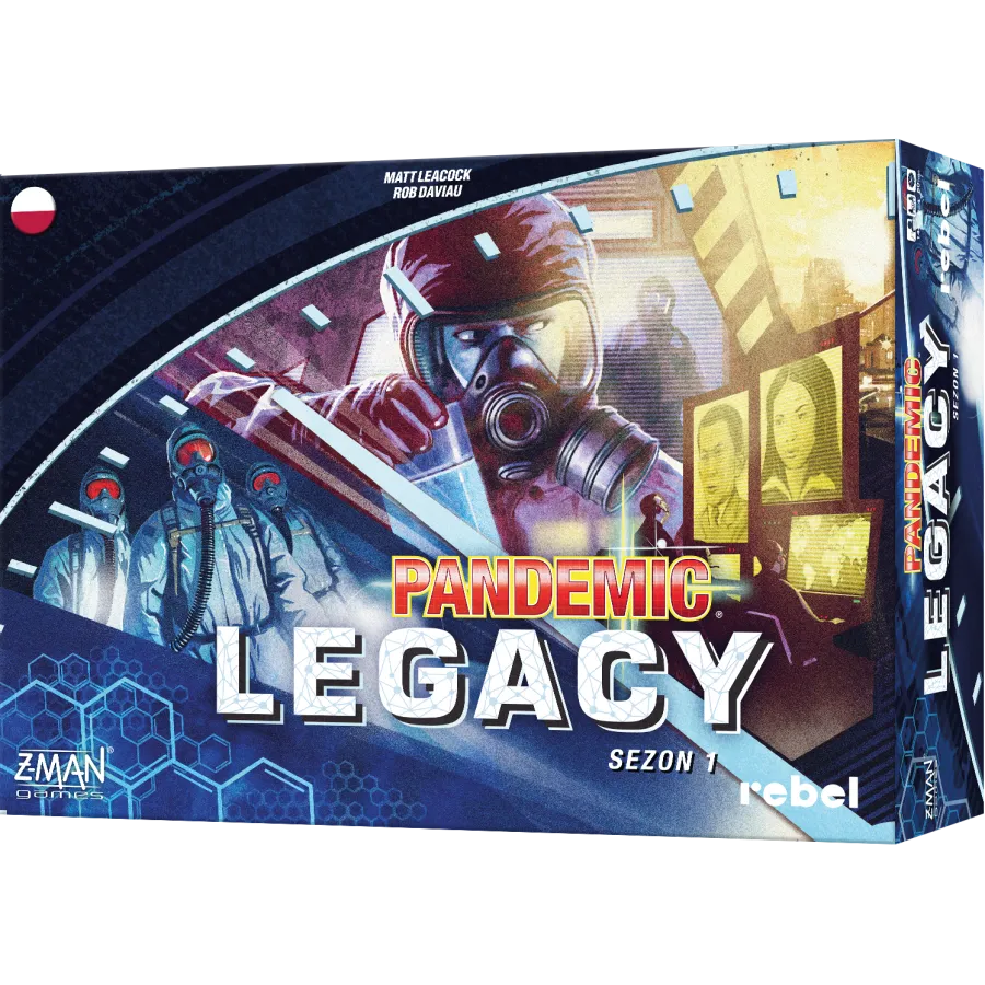 Pandemic Legacy: Sezon 1 (edycja niebieska)