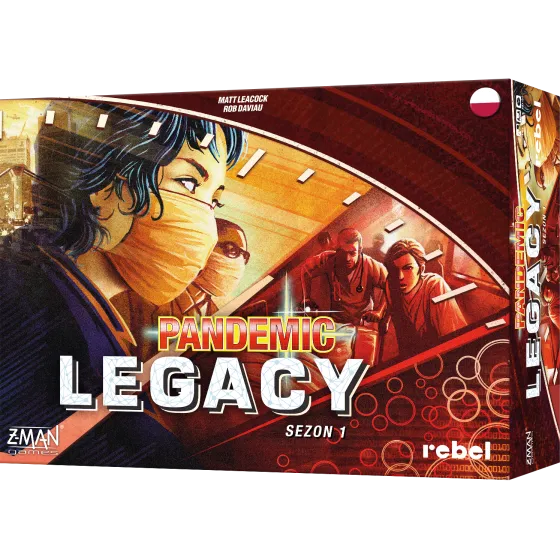 Pandemic Legacy: Sezon 1 (edycja czerwona)