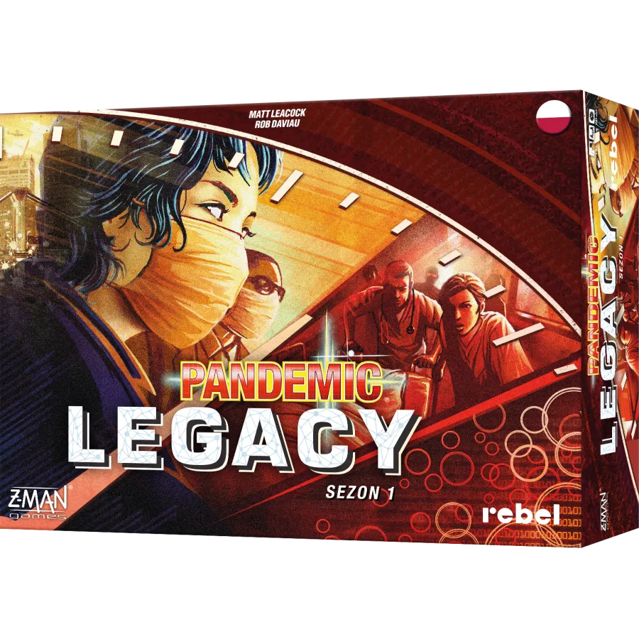 Pandemic Legacy: Sezon 1 (edycja czerwona)