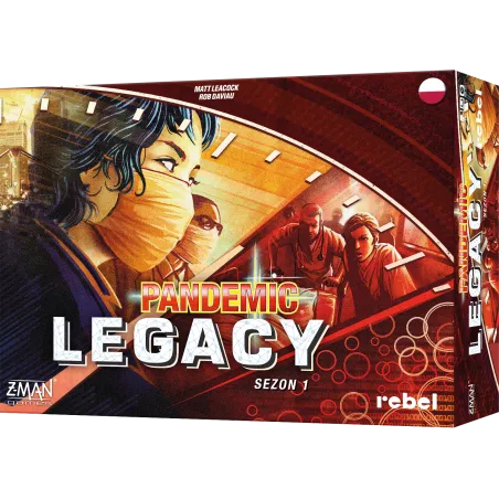Pandemic Legacy: Sezon 1 (edycja czerwona)