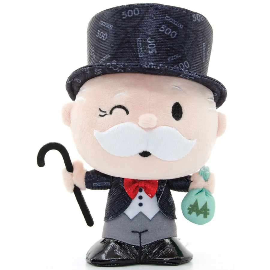 DZNR: Pluszowy Mr Monopoly - 85th Anniversary Edition (19 cm)