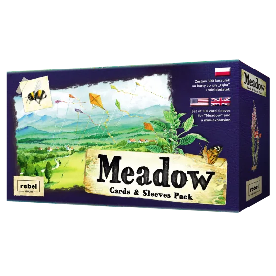 Łąka: Koszulki z zestawem kart