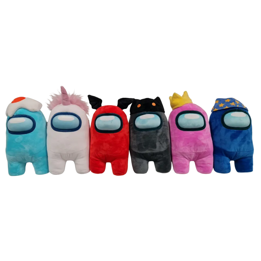 Among Us: Pluszaki z serii Super Soft, z akcesoriami, 30 cm (Miks 6 szt.) Wariant 2