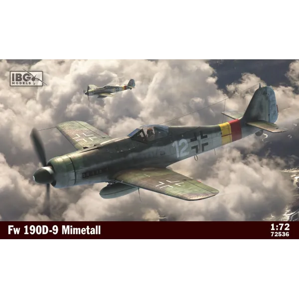 IBG Models 72536 1:72 Focke-Wulf Fw 190D-9 Mimetall