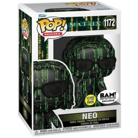 Funko POP! The Matrix 4 Neo 1172 Glow in the Dark Exclusive