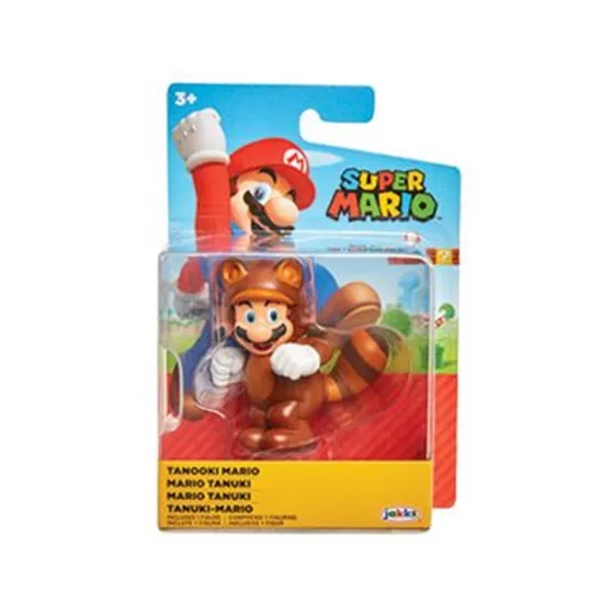 Figurka Super Mario Tanooki Mario 6cm