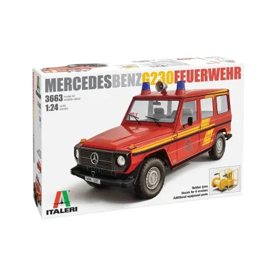 Italeri 3663 1:35 Mercedes Benz G230 Feuerwehr