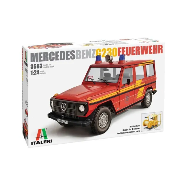 Italeri 3663 1:35 Mercedes Benz G230 Feuerwehr