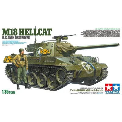 Tamiya 35376 1:35 U.S. Tank Destroyer M18 Hellcat