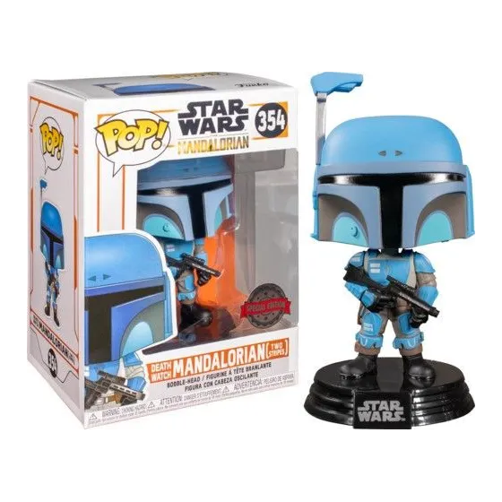 Funko POP Star Wars: The Mandalorian Two Stripes Death Watch