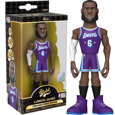 Funko LeBron James 13 cm NBA: Lakers Vinyl Gold