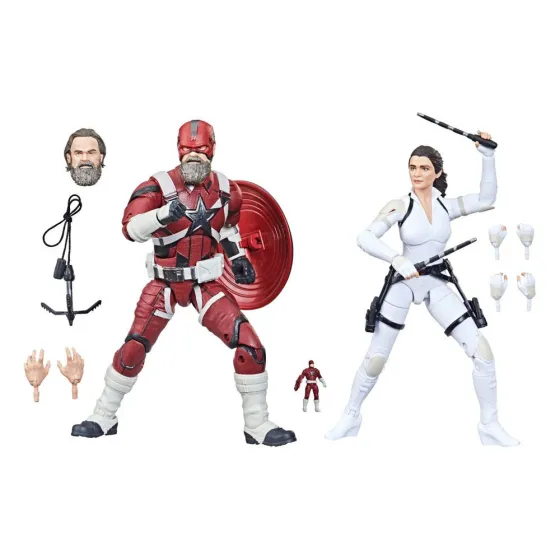 Figurki Red Guardian & Melina 15 cm Black Widow Marvel Legends 2-Pack