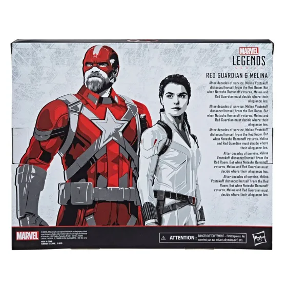 Figurki Red Guardian & Melina 15 cm Black Widow Marvel Legends 2-Pack