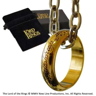 Pierścień Lord of the Rings The One Ring (gold plated)