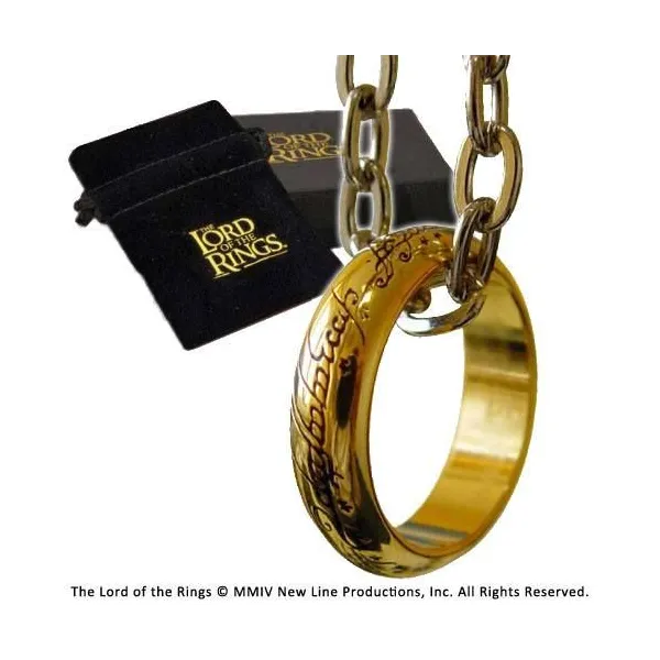 Pierścień Lord of the Rings The One Ring (gold plated)