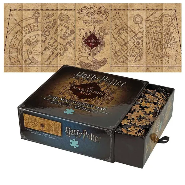 The Noble Collection Puzzle The Marauder's Map Harry Potter 1000 Elementów