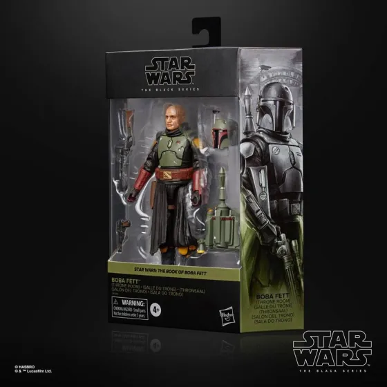 Figurka F4064 Boba Fett Throne Room 15 cm Star Wars: The Book of Boba Fett Black Series Deluxe