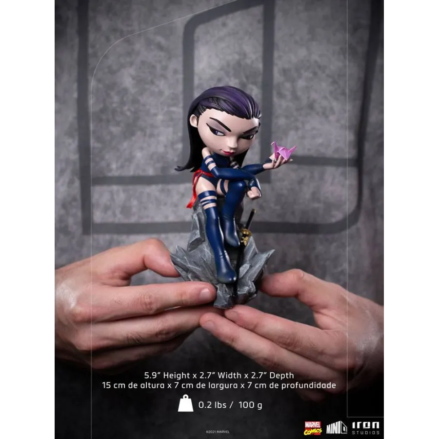 Figurka Psylocke X-Men 15 cm Marvel Comics Mini Co.