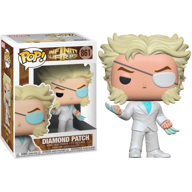 Funko POP Marvel Infinity Warps Diamond Patch 861